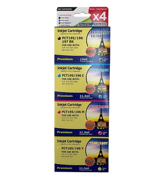TINTA ALT. EPSON T195 196 197 X4 PC