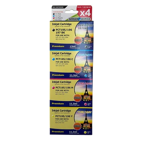 TINTA ALT. EPSON T195 196 197 X4 PC