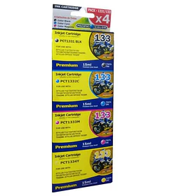 TINTA ALT. EPSON T133 COLORES X4 PC