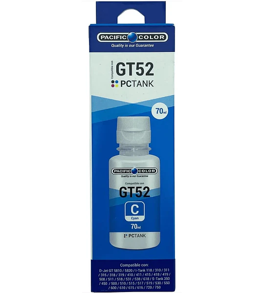 TINTA ALT. HP 52-GT CY 70ML