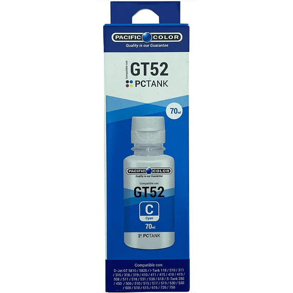 TINTA ALT. HP 52-GT CY 70ML