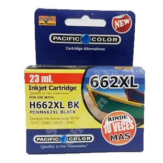 TINTA ALT. HP 662XL NEGRO P-C