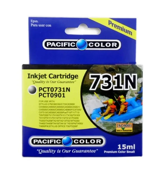 TINTA ALT. EPSON T73120 NEGRO PAC C