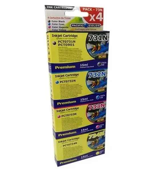 TINTA ALT. EPSON T731-734 PACK 4 PC