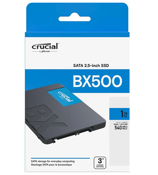 D.DURO SSD 2.5 TB1.0 CRUCIAL BX500