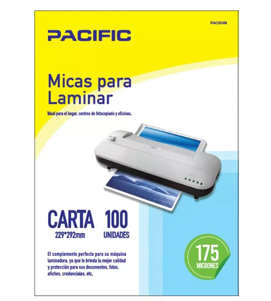 LAMINAS CARTA TERMOLAMINAR 175M