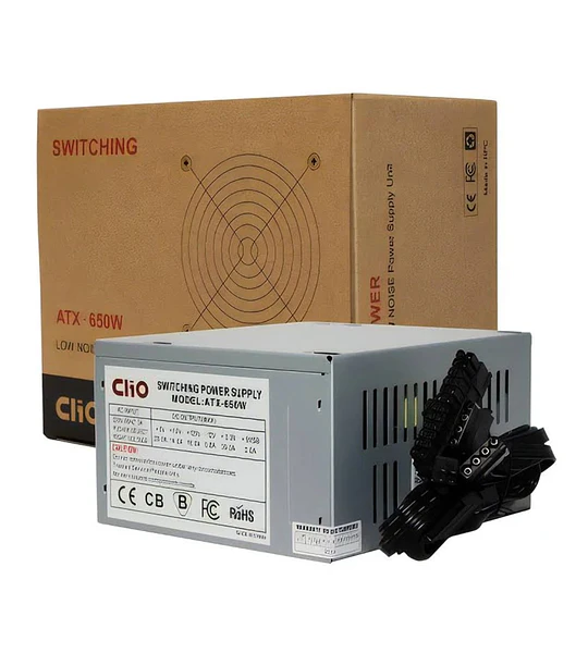FTE 650W CLIO 20/24P 2SA/2IDE