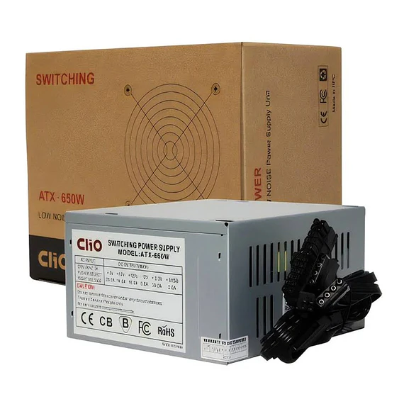 FTE 650W CLIO 20/24P 2SA/2IDE