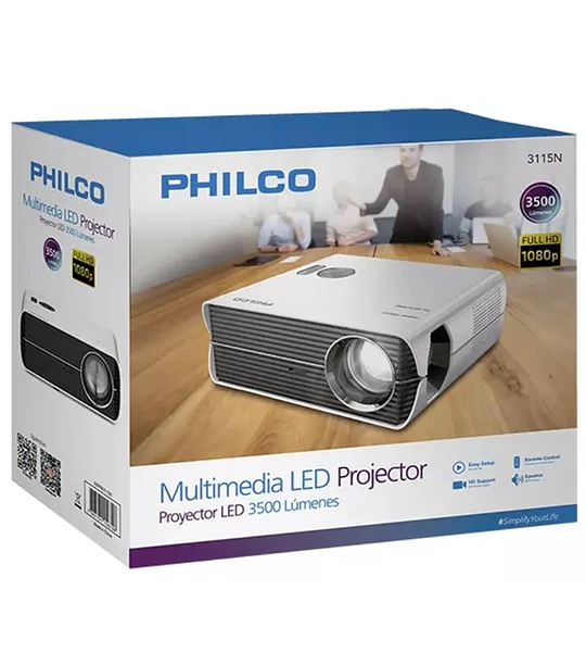 PROY PHILCO 3500 LUMENES HDMI 1080P