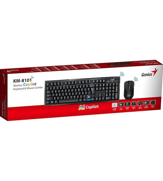 TEC WRLESS GENIUS KB-8101 +MOUSE