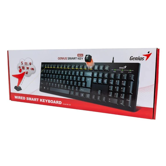 TEC GENIUS USB KB-100 SMART BLACK