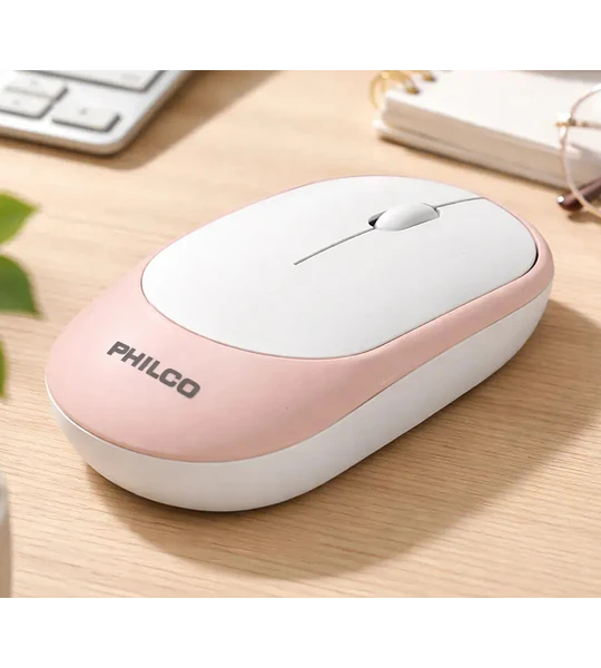 MOUSE WRLS PHILCO USB 7314P PINK