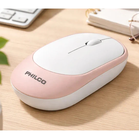 MOUSE WRLS PHILCO USB 7314P PINK