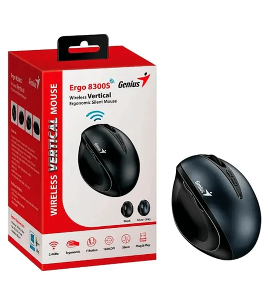 MOUSE WRLS GENIUS ERGO 8250S
