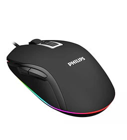 MOUSE GAMER PHILIPS SPK921 BK 8B