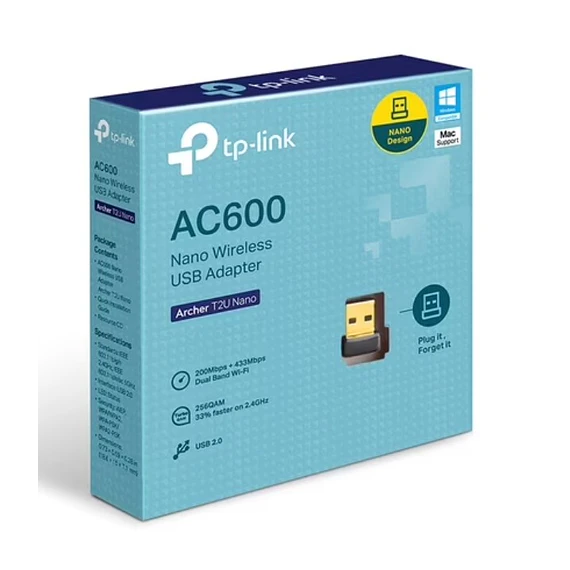 T. RED USB WIFI TPLINK T2U 600 NANO