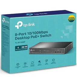 SWITCH 08 BCS GLAN TPLINK 4POE