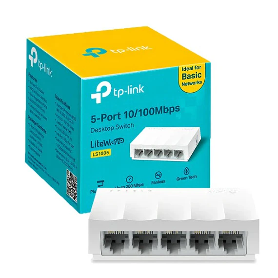 SWITCH 05 BCS LAN TPLINK LS1005