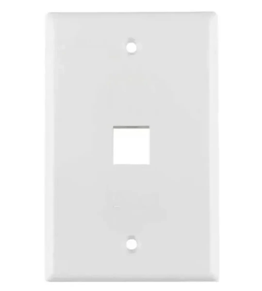 FACE PLATE RJ45 SIMPLE TWC