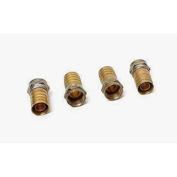 CONECTOR RG6 COAXIAL 4 UDS TWC