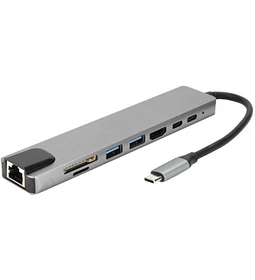 USB HUB DOCK PHILCO USB C X8 88201