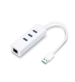 USB HUB 3 BOCAS & RJ45 GIGA TPLINK
