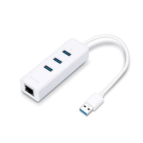 USB HUB 3 BOCAS & RJ45 GIGA TPLINK