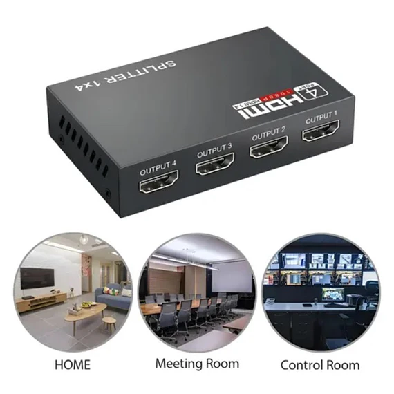 SPLITTER HDMI 4 PUERTOS MINI TWC