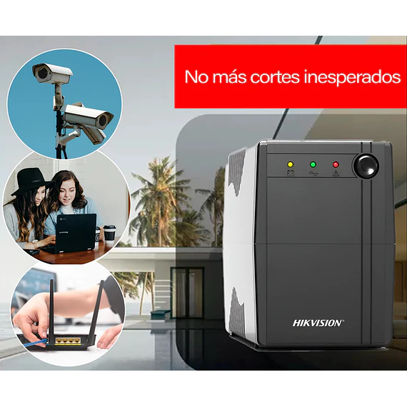 UPS 1000VA HIKVISION SMART AVR