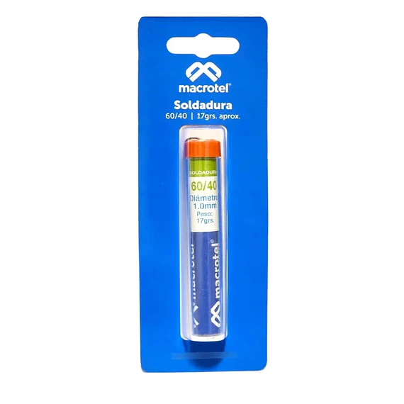 SOLDADURA LAPIZ 17 GRS. MACROTEL