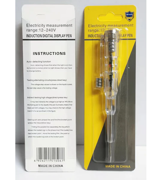 PROBADOR ELECTRICO 70V-250V TWC
