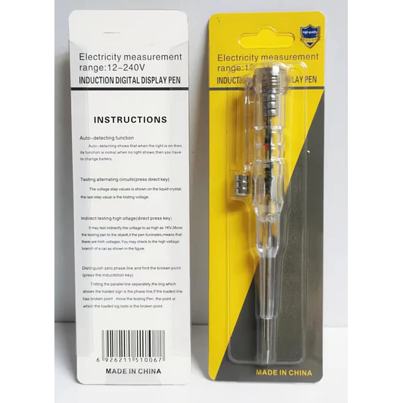 PROBADOR ELECTRICO 70V-250V TWC