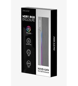 COFRE SSD M.2 NVME HIK DUAL RGB