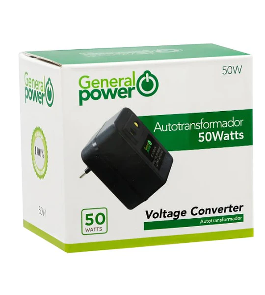 TRANSFORMADOR 220V A 110V 50WATTS