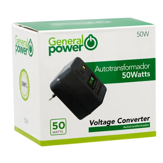 TRANSFORMADOR 220V A 110V 50WATTS