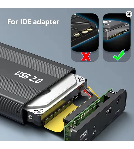 COFRE 3.5 IDE USB 2.0 TWC
