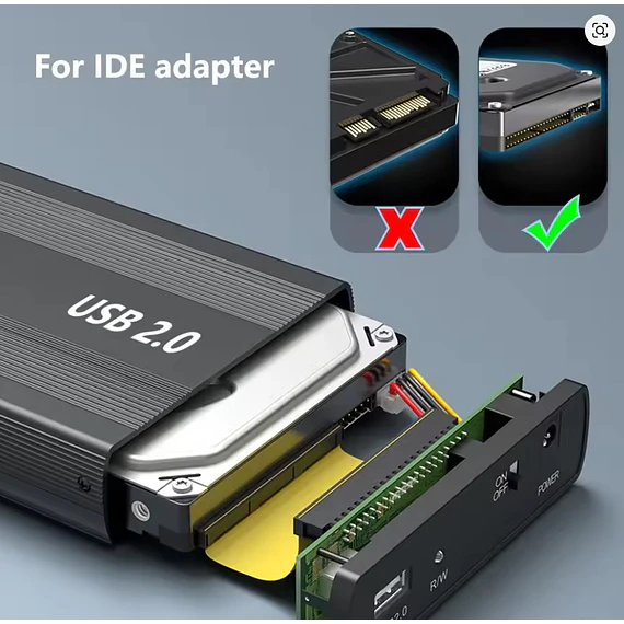 COFRE 3.5 IDE USB 2.0 TWC