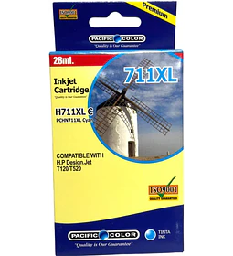 TINTA ALT. HP 711XL CY T120 T520