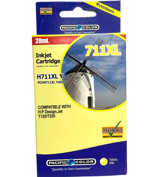 TINTA ALT. HP 711XL YW T120 T520