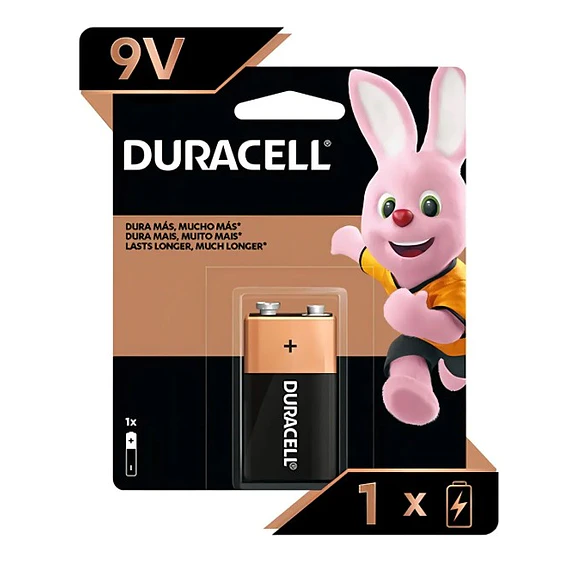 PILA ALK BATERIA 9V X1 DURACELL