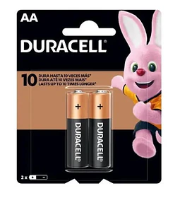 PILA ALK AA DURACELL X2 CHICA LR6