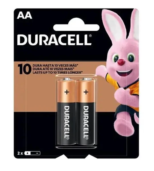 PILA ALK AA DURACELL X2 CHICA LR6