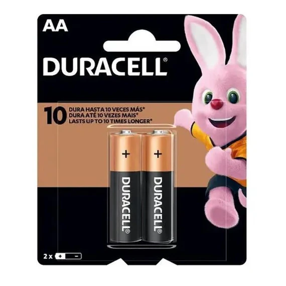 PILA ALK AA DURACELL X2 CHICA LR6