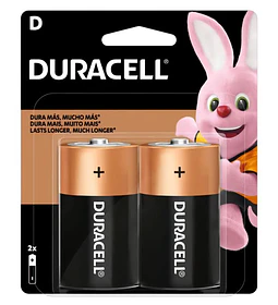 PILA ALK D DURACELL X2 GRANDE LR20 