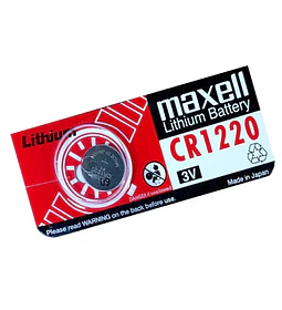 PILA ALK CR1220 MAXELL X1 LITIO 3V