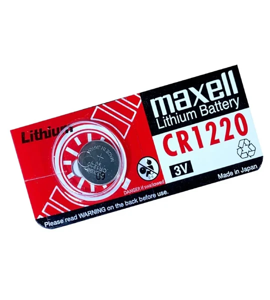 PILA ALK CR1220 MAXELL X1 LITIO 3V