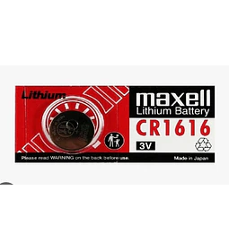 PILA ALK CR1616 MAXELL X1 LITIO 3V
