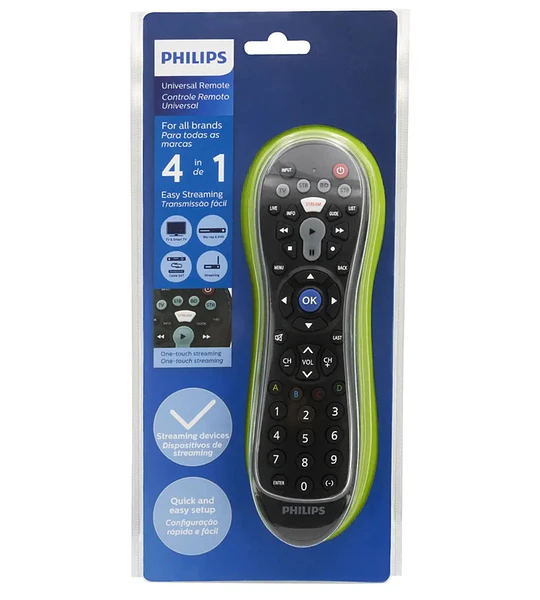 CONTROL REMOTO PHILIPS UNIVERSAL 4X
