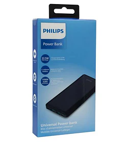 POWER BANK PHILIPS 10.0AH BLACK