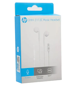 AUDIF MIC HP TYPE C WH DHH-3113C
